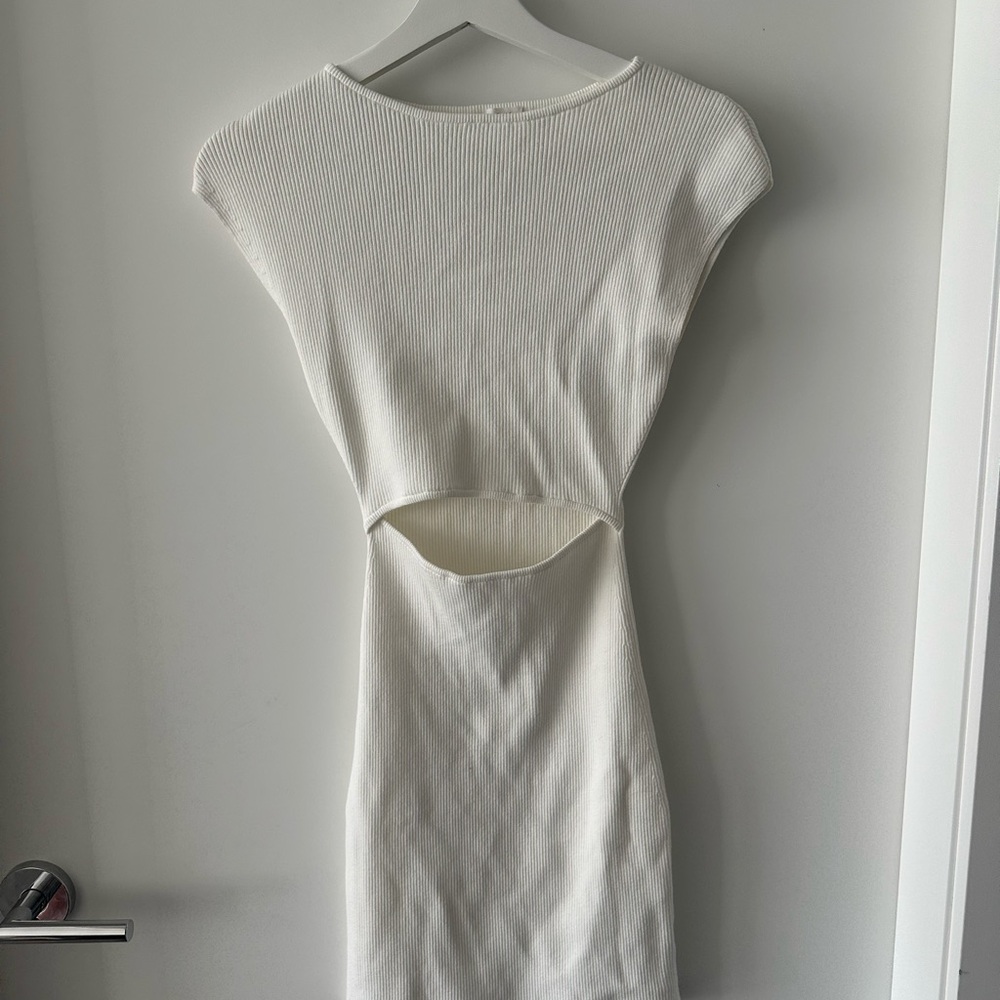 Wilfred White Cutout Dress